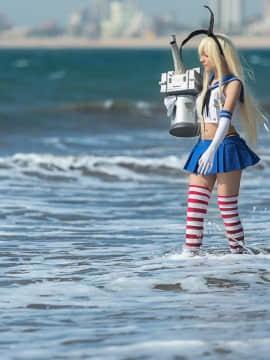 [MaySakaali] 合集_Want_to_race_II_Shimakaze_Cosplay_by_MaySakaali_559761335
