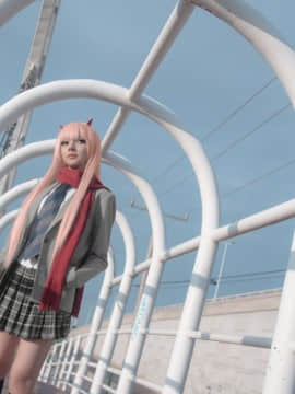 [MaySakaali] 合集_Zero_Two_Darling_in_the_Franxx_Cosplay_by_MaySakaali_760067020