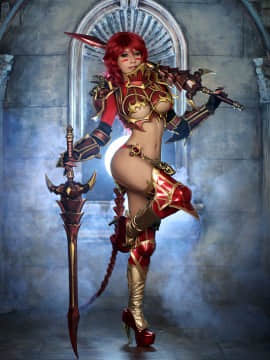 【Spiral Cats 】(Tasha, Dorami) 合集_Neowiz_Kingdom_Under_Fire_Age_of_Storm_Elyuin_5