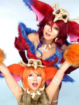 【Spiral Cats 】(Tasha, Dorami) 合集_Riot_Games_League_of_Legends_Gnar_Mega_Gnar_1