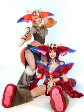 【Spiral Cats 】(Tasha, Dorami) 合集_Riot_Games_League_of_Legends_Gnar_Mega_Gnar_2