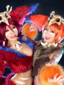 【Spiral Cats 】(Tasha, Dorami) 合集_Riot_Games_League_of_Legends_Gnar_Mega_Gnar_3