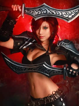 【Spiral Cats 】(Tasha, Dorami) 合集_Riot_Games_League_of_Legends_Katarina_1