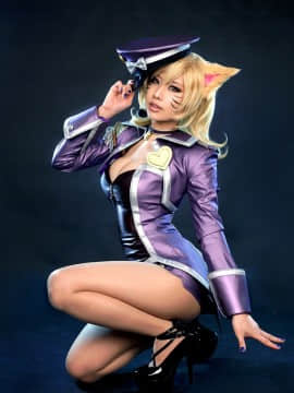 【Spiral Cats 】(Tasha, Dorami) 合集_Riot_Games_League_of_Legends_Popstar_Ahri_Generation_Ahri_4