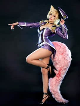 【Spiral Cats 】(Tasha, Dorami) 合集_Riot_Games_League_of_Legends_Popstar_Ahri_Generation_Ahri_7