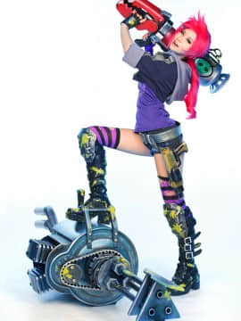 【Spiral Cats 】(Tasha, Dorami) 合集_Riot_Games_League_of_Legends_Slayer_Jinx_2