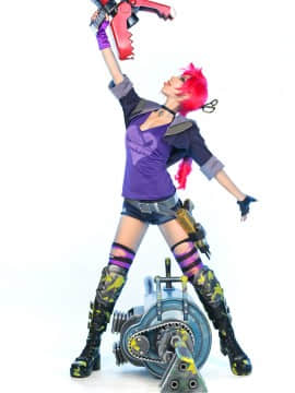 【Spiral Cats 】(Tasha, Dorami) 合集_Riot_Games_League_of_Legends_Slayer_Jinx_3