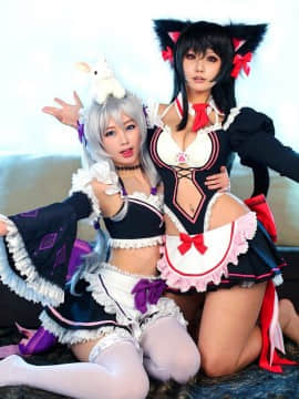 【Spiral Cats 】(Tasha, Dorami) 合集_Smilegate_Soulworker_Stella_Unibell_Maid_designed_by_Spiral_Cats_1
