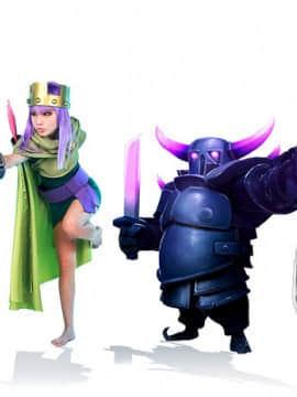 【Spiral Cats 】(Tasha, Dorami) 合集_SUPERCELL_Clash_of_Clans_Archer_Queen_Archer_1