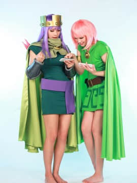 【Spiral Cats 】(Tasha, Dorami) 合集_SUPERCELL_Clash_of_Clans_Archer_Queen_Archer_3