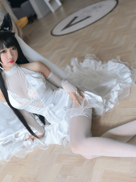 雪琪same爱宕花嫁捆绑cos_0014