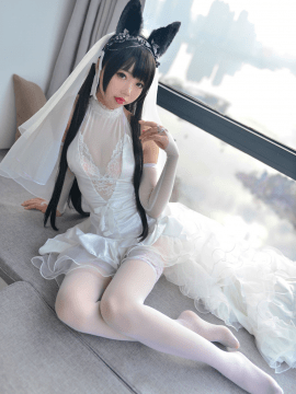 雪琪same爱宕花嫁捆绑cos_0017