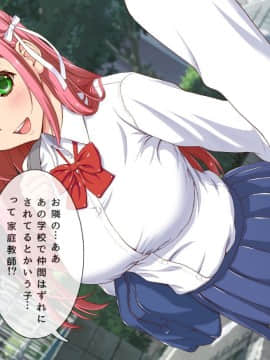 (同人CG集) [槍衣屋 (槍衣七五三太)] 犯りたいだけのエロガ○どもに俺の最愛の彼女がおもちゃに…_0004