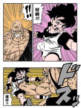 [山本同人] ビ◯デルVSス◯ポビッチ (ドラゴンボールZ) [中国翻訳] [カラー化]_03
