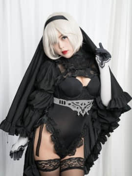 [niyeye] 白烨烨 2B写真集Vol.35 丝袜ver (ニーア オートマタ)_DSC08178