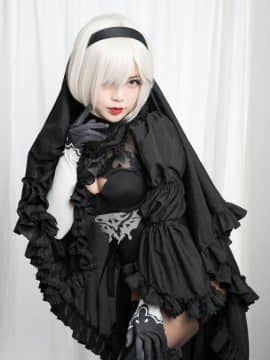 [niyeye] 白烨烨 2B写真集Vol.35 丝袜ver (ニーア オートマタ)_DSC08183