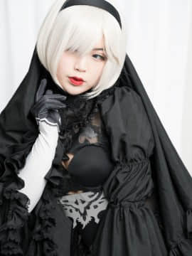 [niyeye] 白烨烨 2B写真集Vol.35 丝袜ver (ニーア オートマタ)_DSC08185