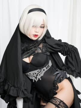 [niyeye] 白烨烨 2B写真集Vol.35 丝袜ver (ニーア オートマタ)_DSC08186