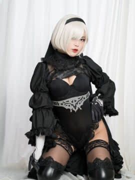 [niyeye] 白烨烨 2B写真集Vol.35 丝袜ver (ニーア オートマタ)_DSC08231
