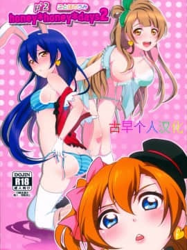 [古早个人汉化] (C90) [梟の郵便屋さん (上戸ルリ)] honey＊honey＊days2 (ラブライブ!)