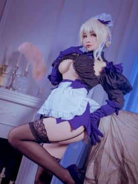 [Rioko凉凉子] Fate／Grand Order - Artoria Pendragon〔Alter〕 (Lancer) [Maid ver. from OrangeMaru (YD)]_016