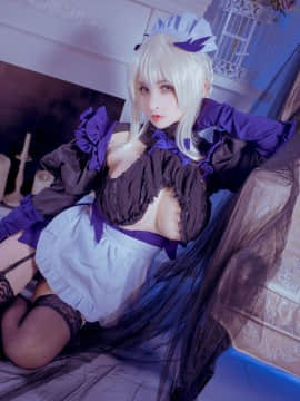 [Rioko凉凉子] Fate／Grand Order - Artoria Pendragon〔Alter〕 (Lancer) [Maid ver. from OrangeMaru (YD)]_024