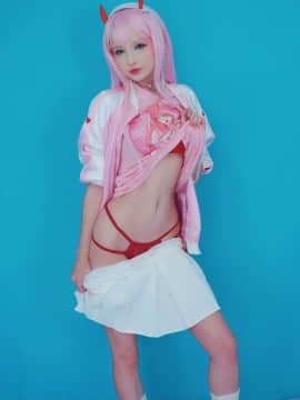 [Hidori Rose] Zero Two cosplay full gear_Hidori - Zero Two (10)