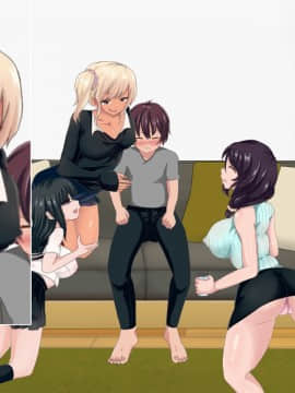 [九份 叫] ハーレム美人一家!僕の巨根で中出し孕ませヤリ放題! 天然爆乳人妻、ビッチギャル、清楚系ビッチを孕ませてみた_248_01_05.06
