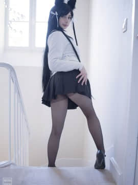 [Mikomi Hokina] Atago Schoolgirl (Azur Lane)_046_DSC_1128_PSB4