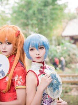Coser 凰儿 (Huang) [bcy.net 45243] (2016-11-21)_[新世纪福音战士] {绫波丽, 惣流·明日香·兰格丽} EVA·二人 #001 [by 凰儿, Sora白菜子][2016-02-24]