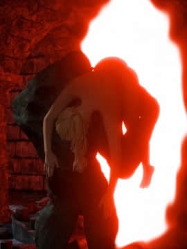 [Hibbli3D] Knight Elayne - Old Chapel BAD ENDING_elayne5_07