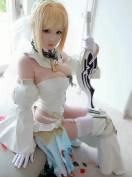 [HIDORI ROSE] NERO BRIDE COSPLAY_Nero_Claudius_Bride_cosplay_by_Hidori_Rose_30