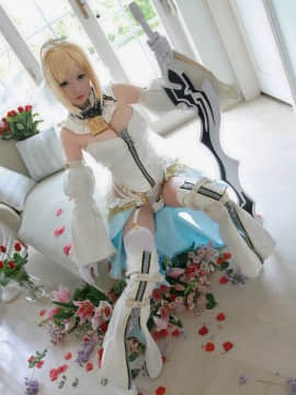 [HIDORI ROSE] NERO BRIDE COSPLAY_Nero_Claudius_Bride_cosplay_by_Hidori_Rose_32