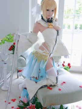 [HIDORI ROSE] NERO BRIDE COSPLAY_Nero_Claudius_Bride_cosplay_by_Hidori_Rose_04