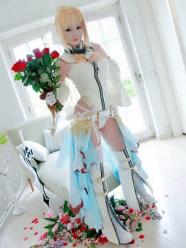 [HIDORI ROSE] NERO BRIDE COSPLAY_Nero_Claudius_Bride_cosplay_by_Hidori_Rose_06