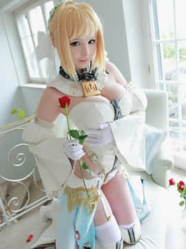 [HIDORI ROSE] NERO BRIDE COSPLAY_Nero_Claudius_Bride_cosplay_by_Hidori_Rose_09