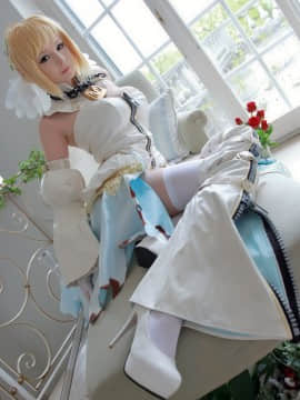 [HIDORI ROSE] NERO BRIDE COSPLAY_Nero_Claudius_Bride_cosplay_by_Hidori_Rose_16