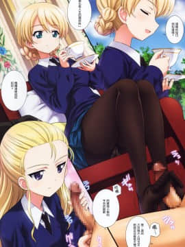 [瓜皮汉化] (ぷにけっと33) [鴨川屋 (鴨川たぬき)] ご注文は紅茶ですか？ (ガールズ&パンツァー)_img003