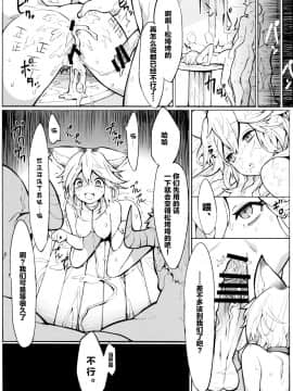 [不咕鸟汉化组] (C91) [兔子老大 (半里バード9)] センちゃん! ニャンと言って (グランブルーファンタジー)_18
