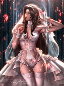 [Patreon Pixiv] ❤️❤️ Liang Xing_022_83798572_p0_Bride_Aerith