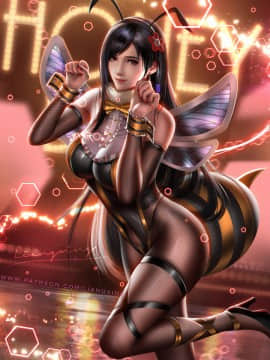 [Patreon Pixiv] ❤️❤️ Liang Xing_026_83587445_p0_Honey_Bee_Tifa