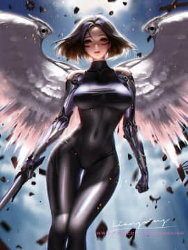 [Patreon Pixiv] ❤️❤️ Liang Xing_209_73876370_p0_Battle_Angel_Alita