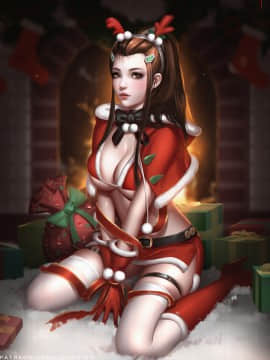 [Patreon Pixiv] ❤️❤️ Liang Xing_576_christmas_brigitte