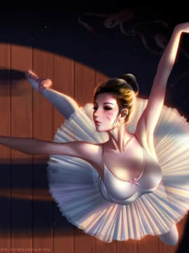 [Patreon Pixiv] ❤️❤️ Liang Xing_622_ballet_dancer_dva