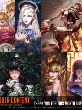 [Patreon Pixiv] ❤️❤️ Liang Xing_706_october_content_complete_