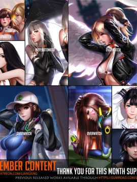 [Patreon Pixiv] ❤️❤️ Liang Xing_708_september_content_complete_