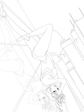[Patreon Pixiv] ❤️❤️ Liang Xing_799_Spider_Gwen1