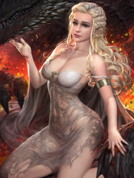 Artist ❤️❤️ NeoArtCorE [2020-11-17]_0465_455_Daenerys_Targaryen_lingerie