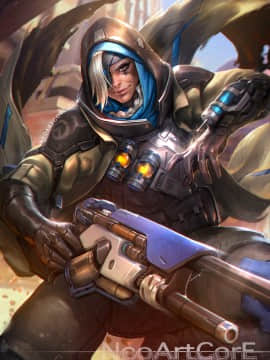 Artist ❤️❤️ NeoArtCorE [2020-11-17]_0885_111_Ana_Overwatch_Fanart_by_NeoArtCorE_622143900