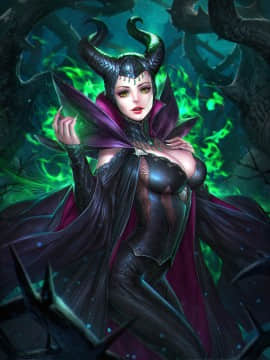 Artist ❤️❤️ NeoArtCorE [2020-11-17]_1089_315_Maleficent_Final_by_NeoArtCorE_465016370